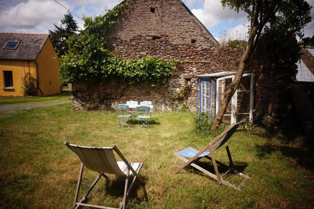 Belle Maison De Campagne Hénon Exteriör bild